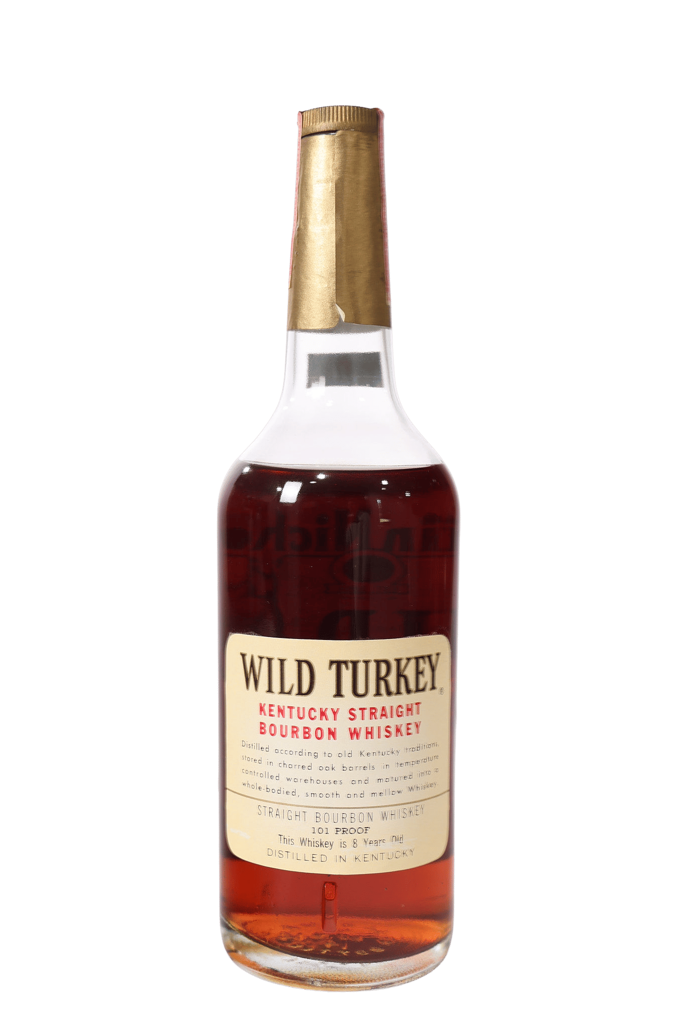 Wild Turkey 8yr 101 Proof Bourbon 1978 Rare Whiskey | Whiskey Source